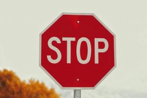 stop sign representing Can Your Landlord Kill the Deal to Sell Your Business?